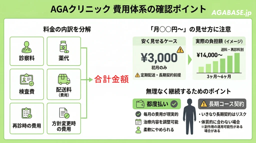 料金内訳を分解した図表
